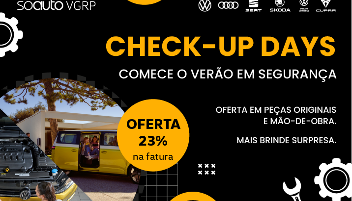 Os CHECK-UP DAYS chegaram à Soauto e com ofertas!